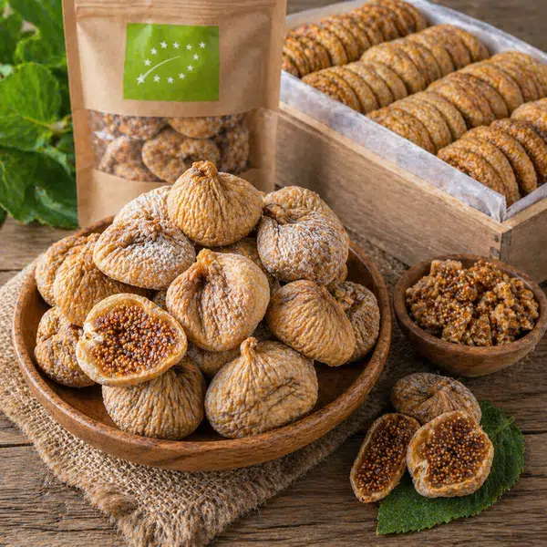 Organic dried figs from Aydin, Turkey